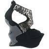 COSMO Black Suede Platforms