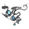 Aqua Dragon Necklace