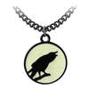 Caw at the Moon Pendant