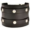 Two Row Rivet Wristband
