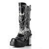 SPAWN Black Skull Boots