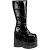 STACK-301 Black Patent Platforms