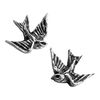 Swallow Earrings Studs
