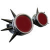 Blood Red Cyber Goggles