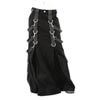 Gothic Belt Denim Skirt