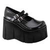 KERA-08 Black Platform Shoes