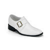 LOAFER-12 White Loafer Shoes