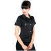 Denim Lock Blouse