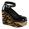 POISON-03 Tiger Patent Shoes