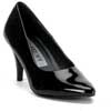 PUMP-420 Black Patent Pumps