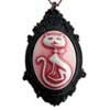 Cat Meow Cameo Pendant