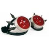 Silver Biohazard Goggles
