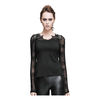 Sofia Womens Spider Web Long Sleeve Shirt