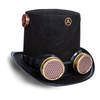 Steampunk Goggles Hat