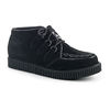 V-CREEPER-662 Black Suede Creepers